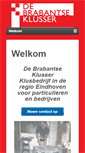 Mobile Screenshot of debrabantseklusser.nl